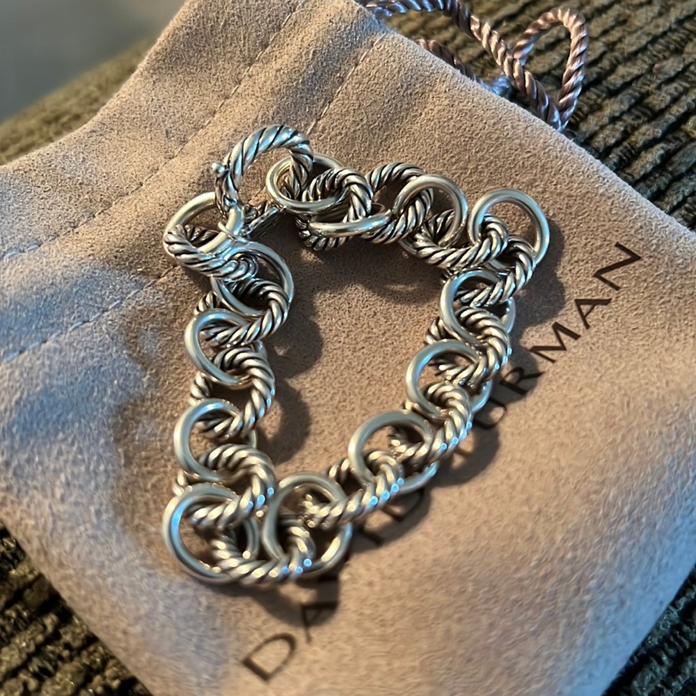 David Yurman Madison bracelet fits wrist size 7.5